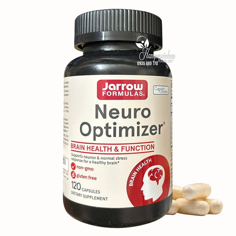 Viên uống bổ não Neuro Optimizer Jarrow 120 viên của Mỹ