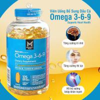 Viên Uống Bổ Sung Dầu Cá Omega 3 6 9 Supports Heart Health