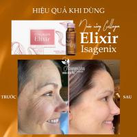Nước uống Collagen Elixir Isagenix của Mỹ hộp 10 chai x 50ml