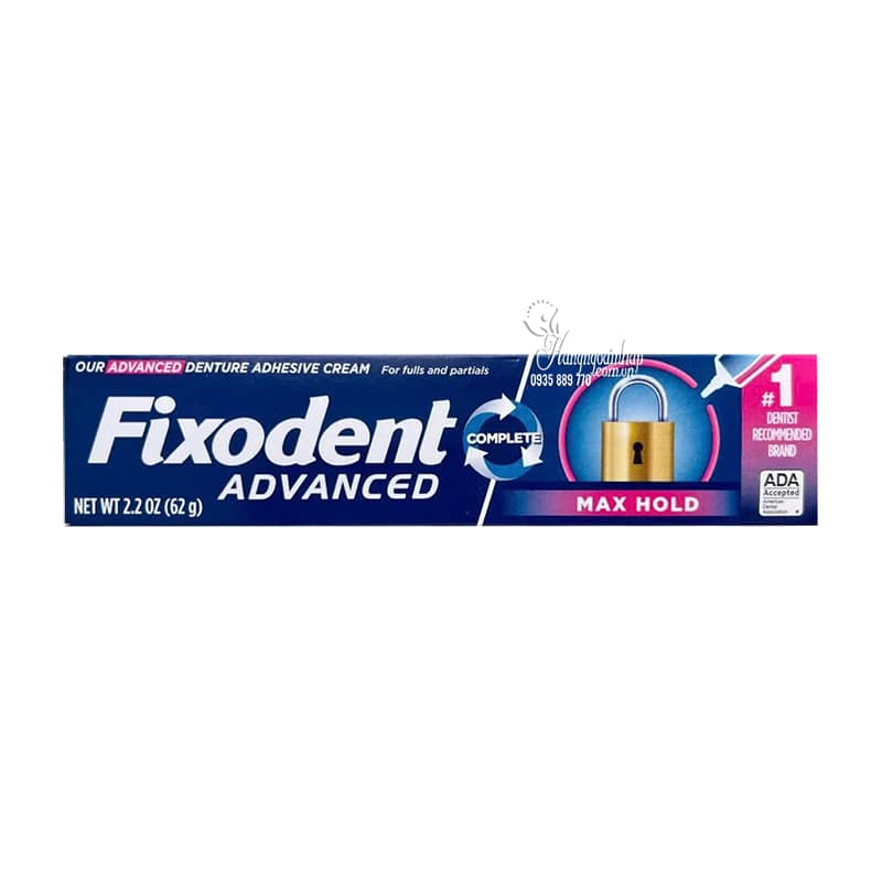 Keo dán hàm răng giả Fixodent Original 68g của Mỹ, giá tốt