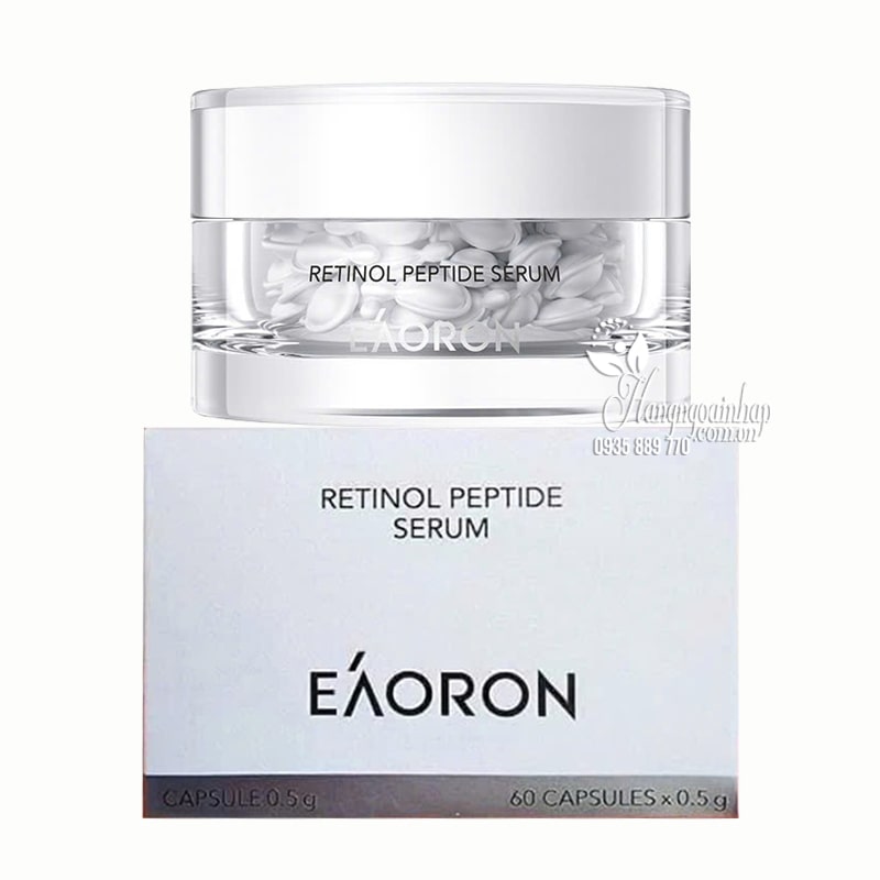 Serum Eaoron Retinol Peptide 60 viên của Úc chống lão hóa da