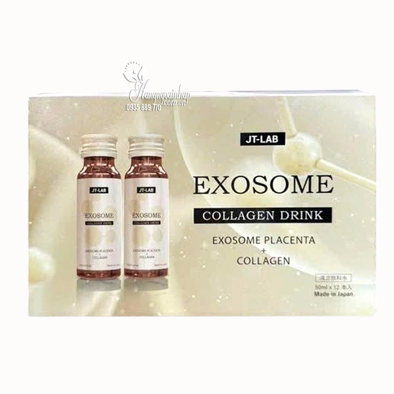 Nước uống Exosome Collagen Drink JT-Lab Nhật Bản 12 chai