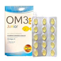 Viên bổ sung Omega 3 cho bé OM3 Junior 45 viên của Pháp