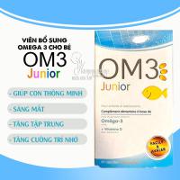 Viên bổ sung Omega 3 cho bé OM3 Junior 45 viên của Pháp