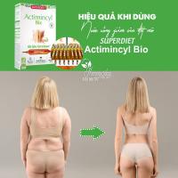 Nước uống Superdiet Actimincyl Bio của Pháp giảm cân đốt mỡ