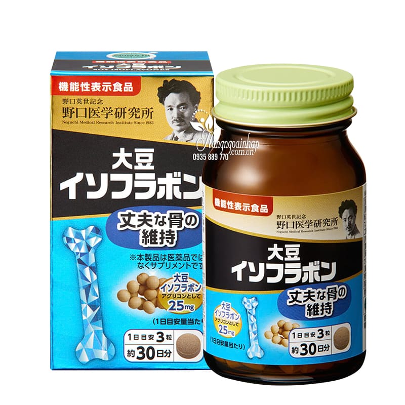 Viên uống Soy Isoflavones Noguchi 90 viên của Nhật Bản 