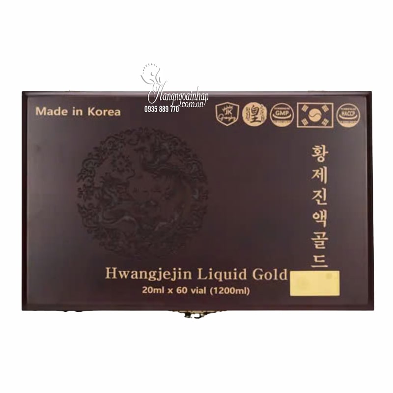 Tinh chất đông trùng hạ thảo Hwangjejin Liquid Gold 60 ống