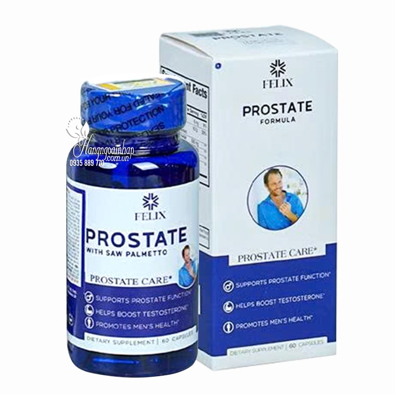 Viên uống tiền liệt tuyến Felix Prostate Formula 60 viên của Mỹ
