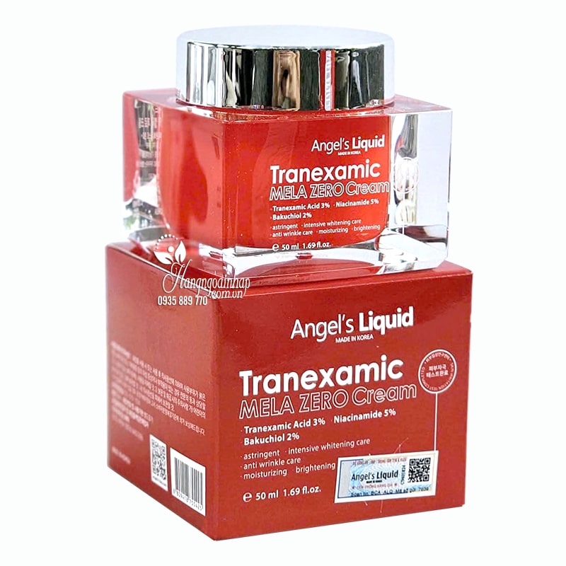 Kem dưỡng Tranexamic Mela Zero Cream Angel’s Liquid 50ml 