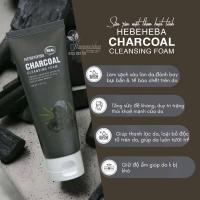 Sữa rửa mặt Hebeheba Charcoal Cleansing Foam 120ml Hàn Quốc