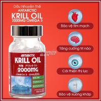 Dầu nhuyễn thể Antarctic Krill Oil 2000mg Omega 3 Nhật Bản