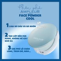 Phấn phủ kiềm dầu Ampleur Face Powder Cool 10g Nhật Bản