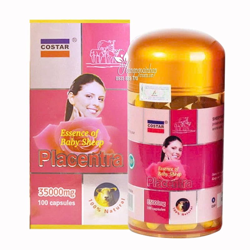 Nhau Thai Cừu Costar 35000mg - Sheep Placenta của Úc