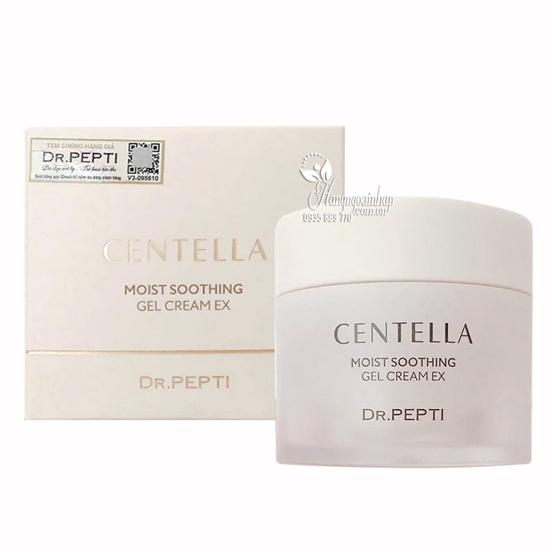 Kem dưỡng ẩm Dr.Pepti Centella Moist Soothing Gel Cream EX