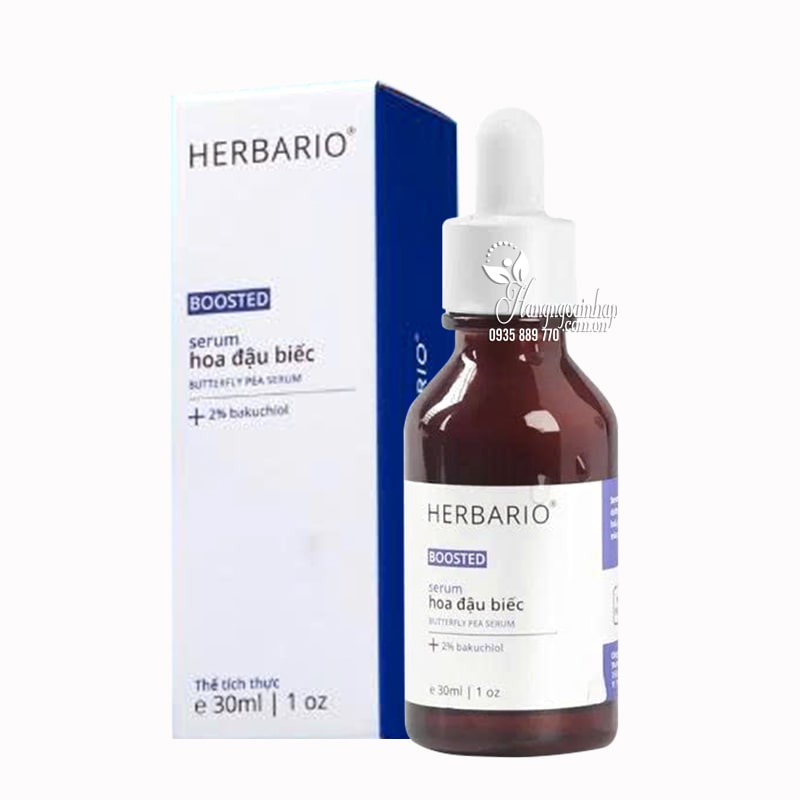 Boosted serum hoa đậu biếc Herbario 30ml chính hãng