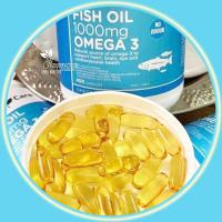 Viên uống dầu cá Fish Oil 1000mg Omega 3 Healthy Care của Úc