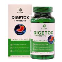 Viên uống Felix Digetox + Probiotic 60 viên hỗ trợ tiêu hóa