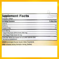 Viên uống dầu cá Kirkland Signature Fish Oil 1000mg của Mỹ