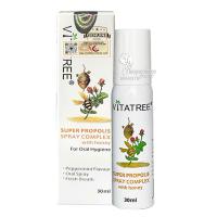 Chai xịt keo ong Vitatree Super Propolis Spray Complex 30ml 