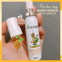 Chai xịt keo ong Vitatree Super Propolis With Manuka Honey mẫu mới