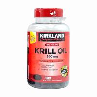 Viên uống dầu nhuyễn thể Kirkland Krill Oil 500mg của Mỹ