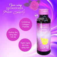 Nước uống Collagen Kaza Rose Lady 5000mg Nhật hộp 10 lọ