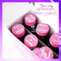Nước uống Collagen Kaza Rose Lady 5000mg Nhật hộp 10 lọ