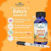 Vitamin D3 cho bé Baby Vitamin D3 Nordic Naturals của Mỹ