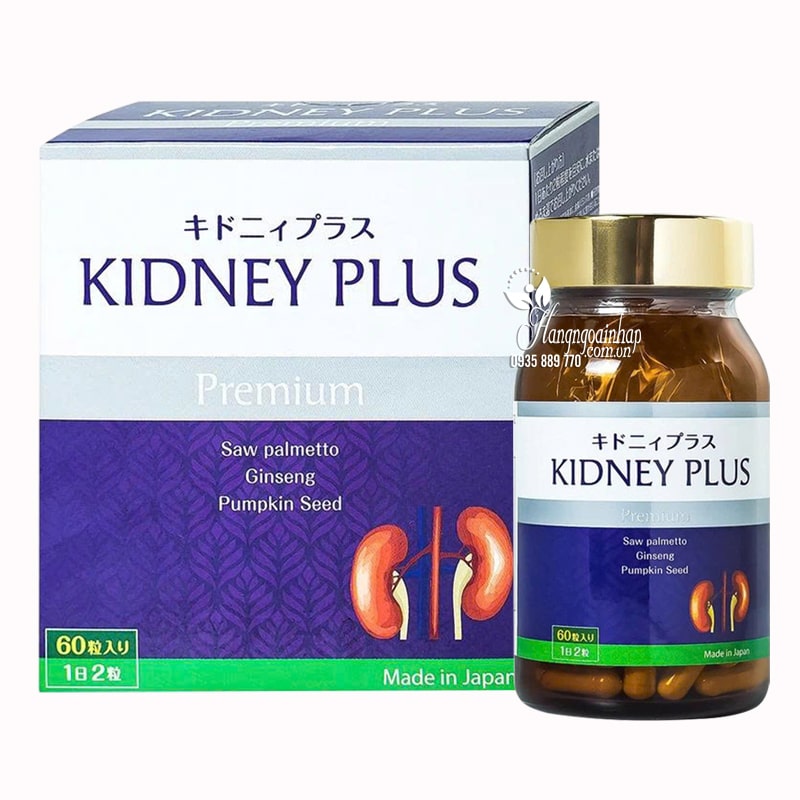 Bổ thận Kidney Plus Premium Jpanwell 60 viên Nhật Bản