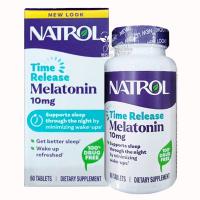 Viên uống hỗ trợ giấc ngủ Natrol Time Release Melatonin 10mg của Mỹ