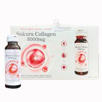 Nước uống trắng da Sakura Collagen 5000mg Nhật Bản...