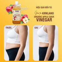 Giấm táo Kirkland Organic Apple Cider Vinegar 946ml của Mỹ