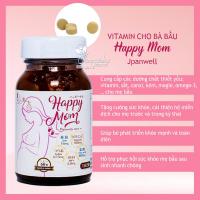Vitamin cho bà bầu Happy Mom Jpanwell Nhật Bản 60 viên