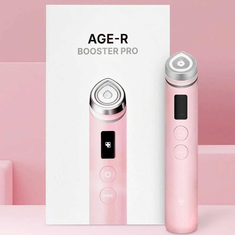 Máy chăm sóc da AGE-R Booster Pro 6 trong 1 màu hồng Medicube Hàn Quốc