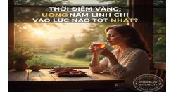 Thời điểm vàng: Uống nấm linh chi vào lúc nào tốt nhất?