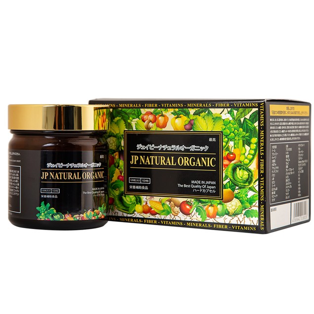 Viên uống bổ sung chất xơ, hỗ trợ tiêu hóa JP Natural Organic Jpanwell 120 viên Nhật Bản 