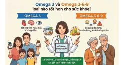 Omega 3 và Omega 3-6-9 loại nào tốt hơn cho sức khỏe? Hiểu đúng dùng chuẩn