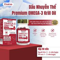 Dầu nhuyễn thể Lhamo Premium Omega-3 Krill Oil Nhật Bản