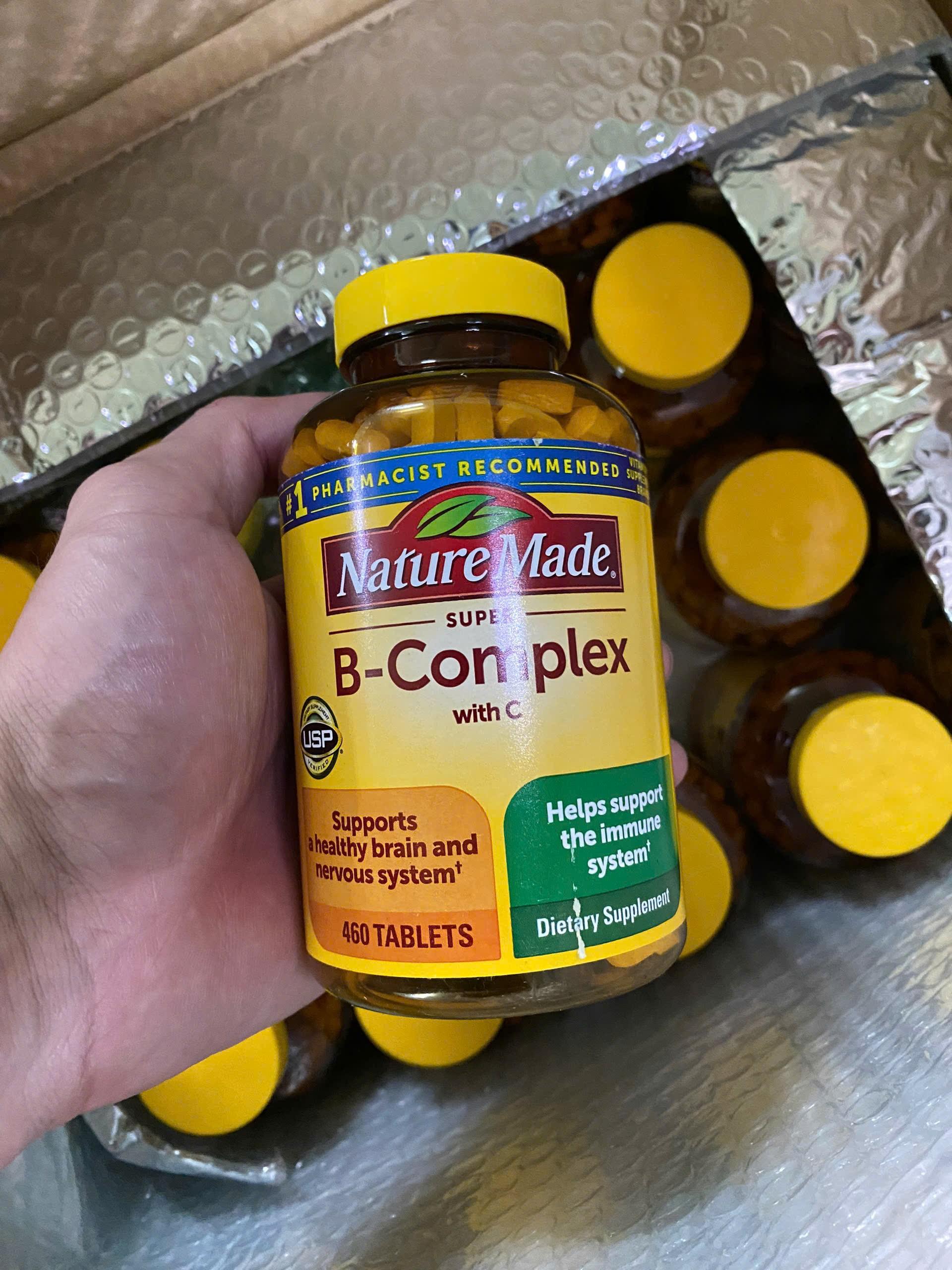 Viên uống Nature Made Super B Complex With C 360 viên