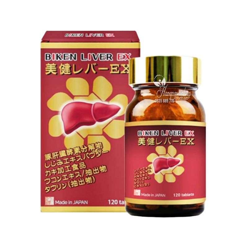 Viên uống bổ gan Biken Liver EX Noah Legend của Nhật Bản