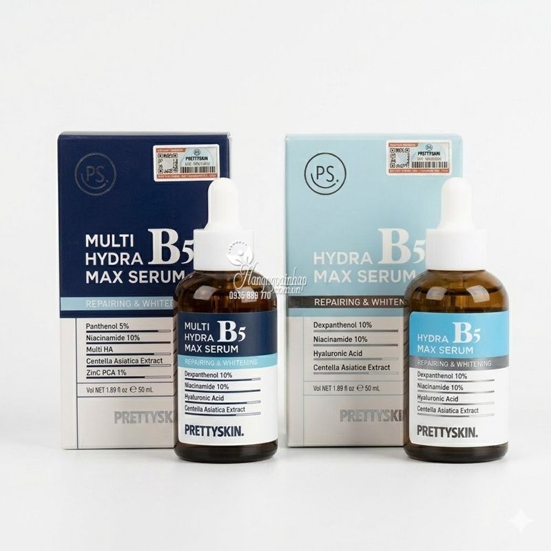 Serum B5 Pretty Skin Hydra Max Serum 50ml của Hàn Quốc 