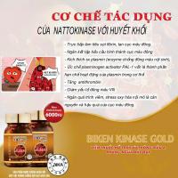 Viên uống Biken Kinase Gold phòng ngừa đột quỵ của Nhật Bản 