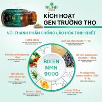 Viên uống trẻ hóa tế bào Biken NMN 9000 Noah Legend 90 viên