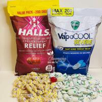 Kẹo ngậm Halls Relief 200 viên vị cherry - Giảm ho, đau họng