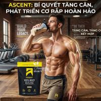 Bột Protein Ascent 100% Whey Native Whey Protein Blend 1.9kg