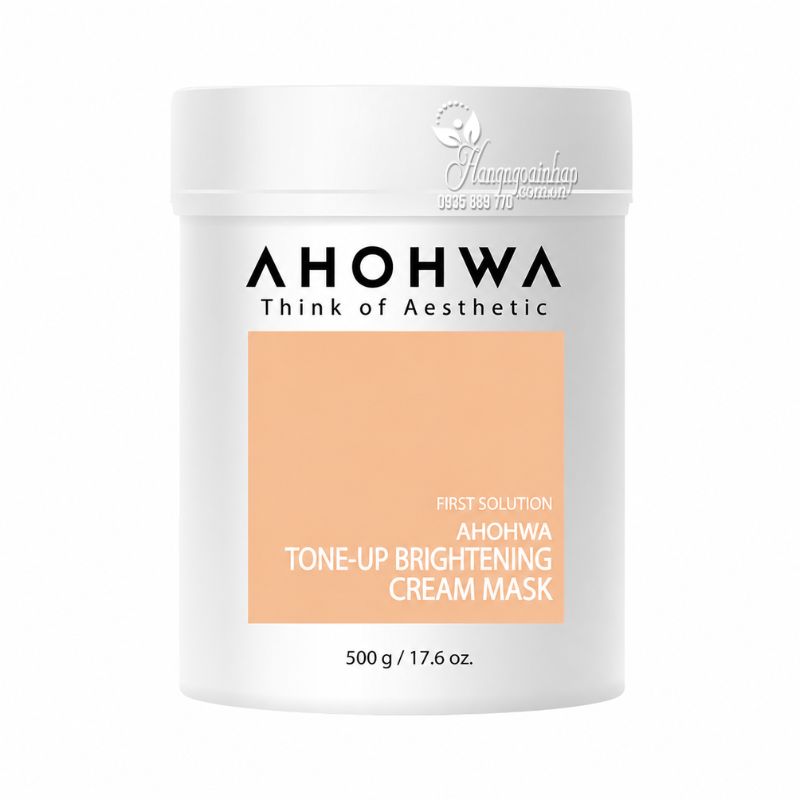 Mặt nạ ủ trắng da Ahohwa Tone Up Brightening Cream Mask 500g
