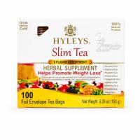 Trà thảo mộc Hyleys Slim Tea 100 gói của Mỹ hỗ trợ giảm cân
