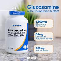 Bổ khớp Nutricost Glucosamine With Chondroitin & MSM 240 viên