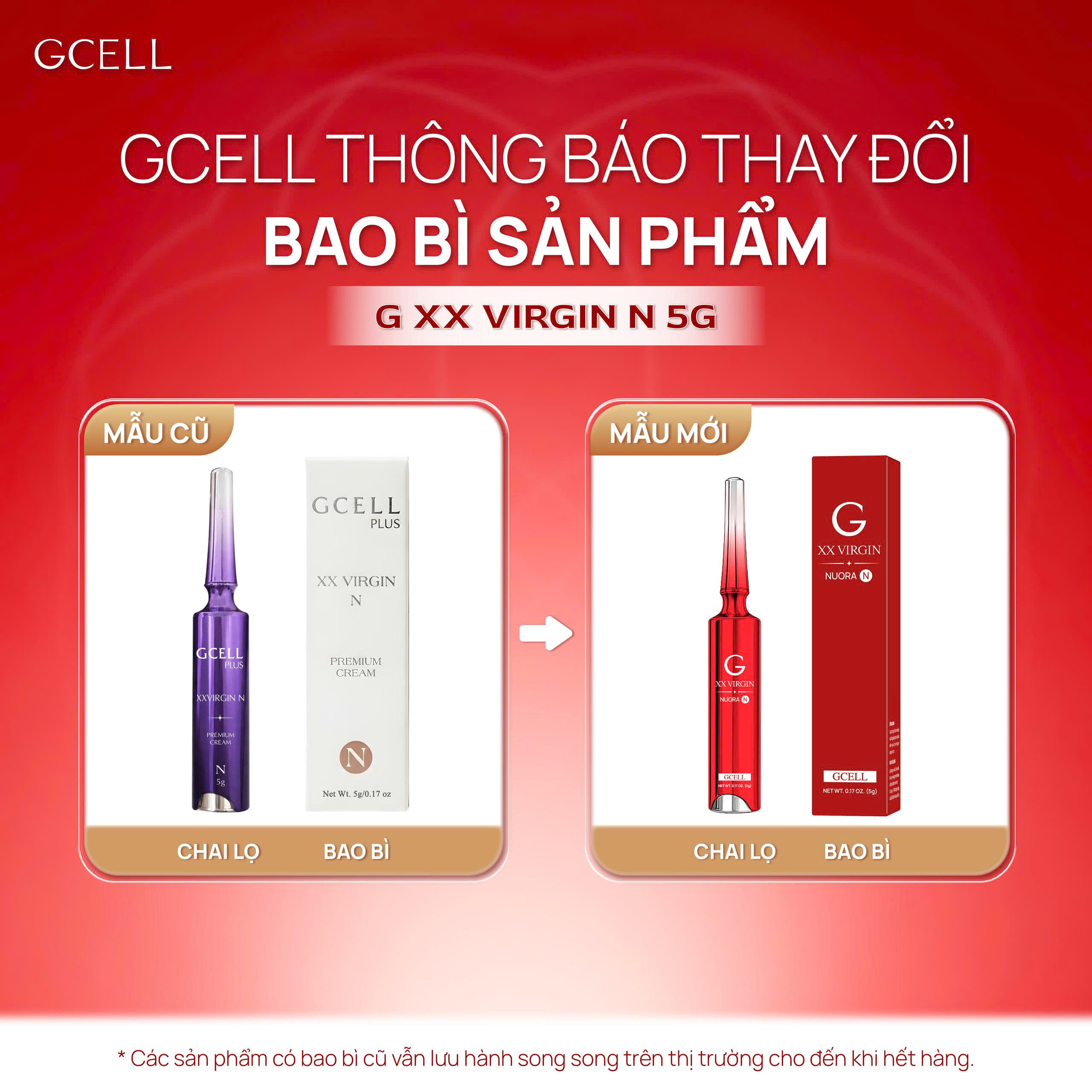 Kem hồng nhũ hoa Gcell XX Virgin N1 Cream Premium Hàn Quốc