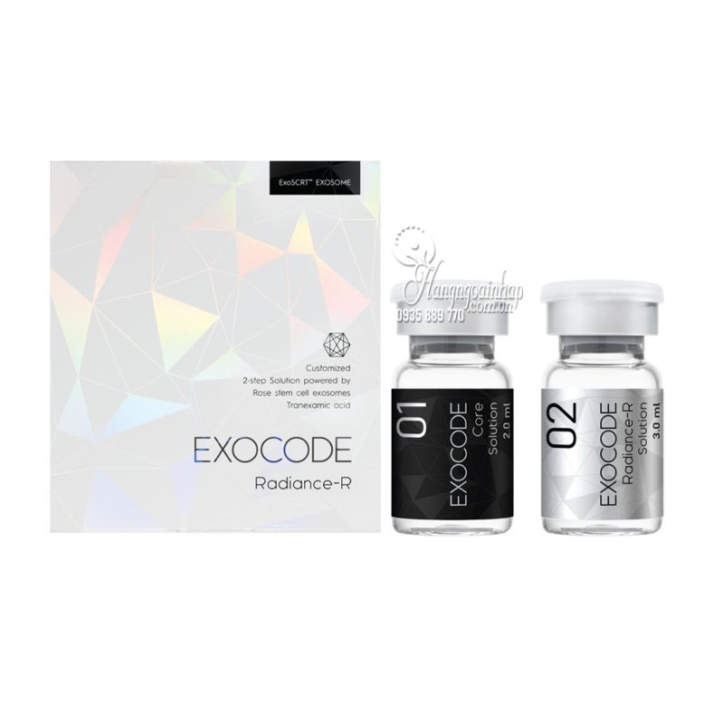 Tinh chất Exosome Exocode Radiance - R set 3 cặp của Hàn Quốc